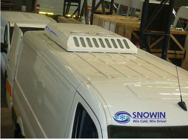 MC120 Engine Powered Rooftop Van Air Conditioner