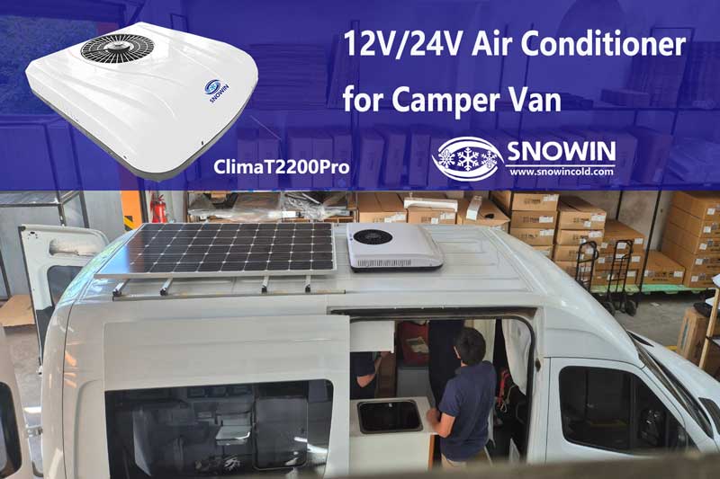 Low-Profile RV Air Conditioners | 12V DC Solutions | Snowin Cold