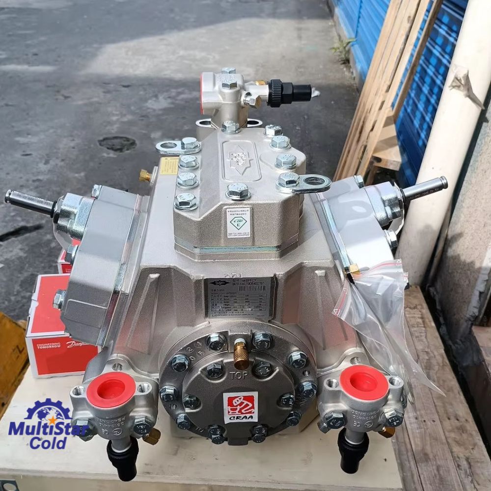 BITZER 6PFCY Bus AC Compressor – 6-Cylinder 836cc Open Drive