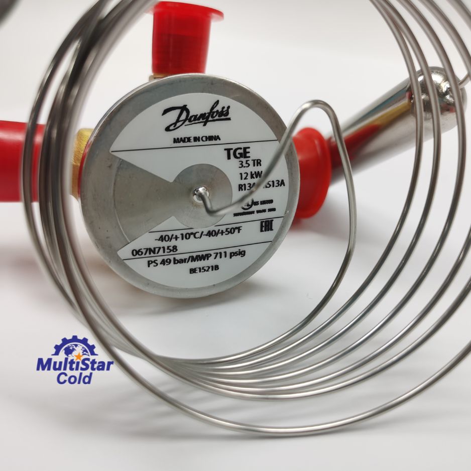 Danfoss 067N7158 Expansion Valve – Genuine & China-Made Options 3.5TR 12kW Multistar Parts
