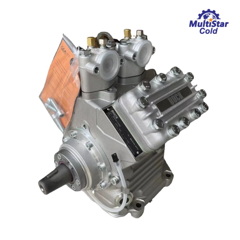 BOCK FK40 560K Bus AC Compressor – 4-Cylinder 554cc K-Design | Multistar Parts