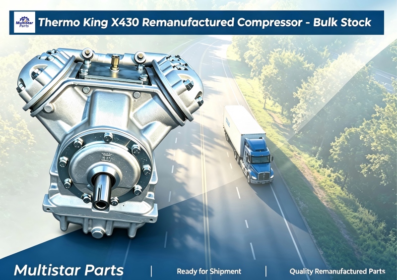 Thermo King X430 Remanufactured Compressor – Best for After-Sales Service