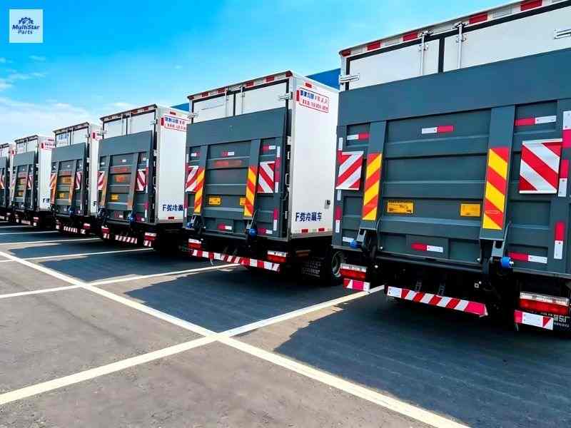multistar parts truck box truck tail lift factory