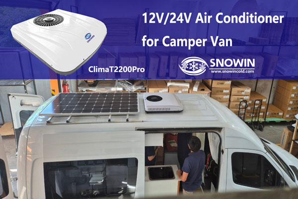 Low-Profile RV Air Conditioners | 12V DC Solutions | Snowin Cold