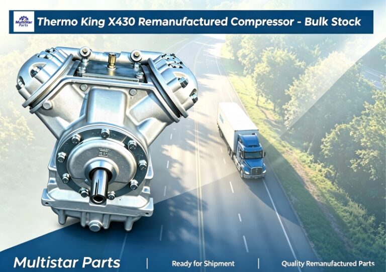 Thermo King X430 Remanufactured Compressor – Best for After-Sales Service